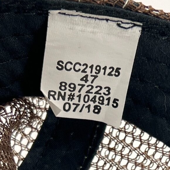 Sugar Creek Collection Cap Hat Snapback Brown Outdoor Trucker Mesh Ladies Womens - Picture 13 of 14